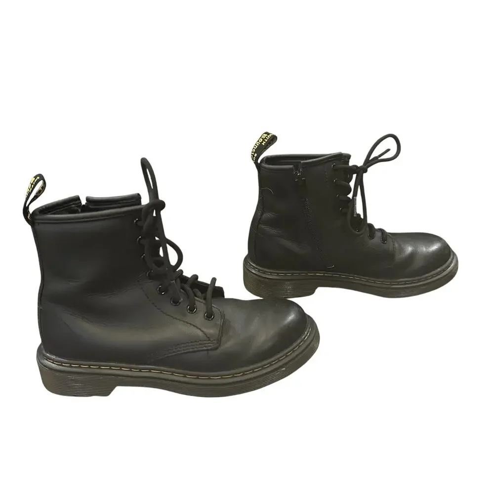 Dr. Martens Children's Size 2 Black Boots